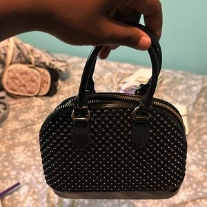 Small black purse